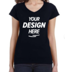 Gildan Women’s SoftStyle V-Neck T-Shirt