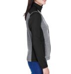 Devon & Jones Women’s Newbury Colorblock Fleece Zip Up Jacket